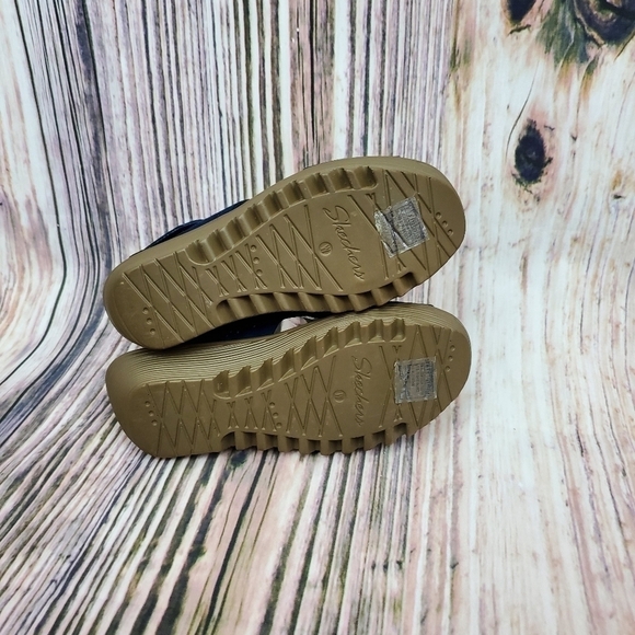 Skechers Perforated Suede Slingback Demi Sandals Blue Size 6 - Picture 6 of 12